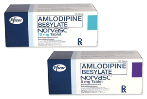 Norvasc 5, 10 mg